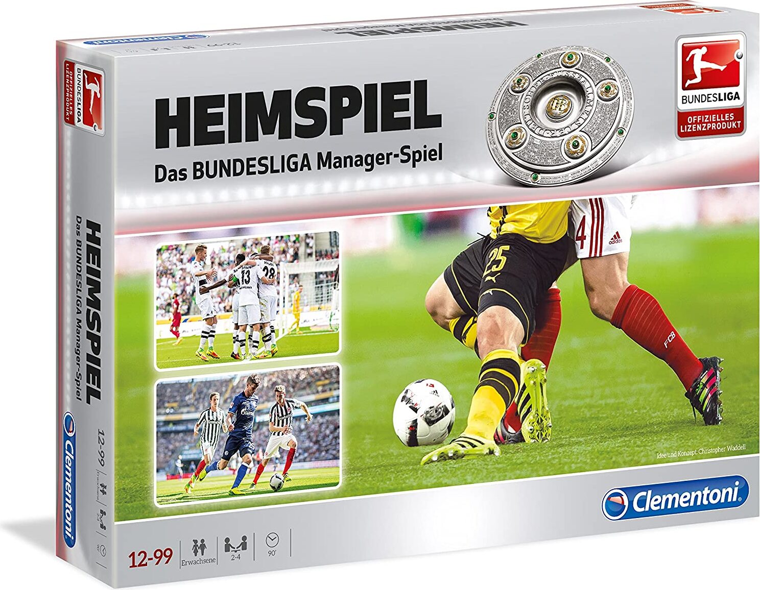 Clementoni HEIMSPIEL - Das große Bundesliga Manager-Spiel (Spiel) 209387