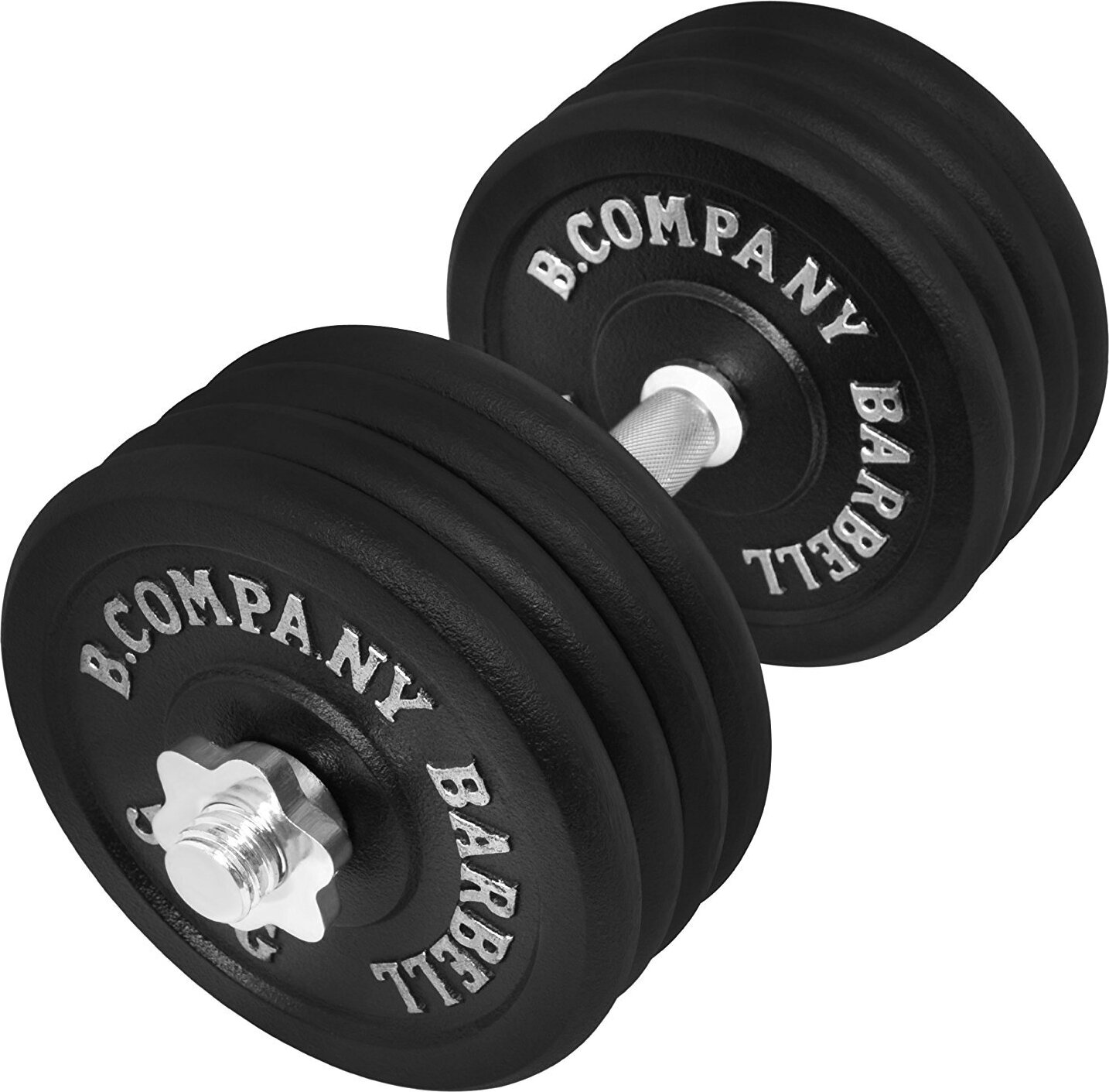Bad Company Guss Kurzhantel-Set 42,5Kg Hantelscheiben Hantelset Hanteln