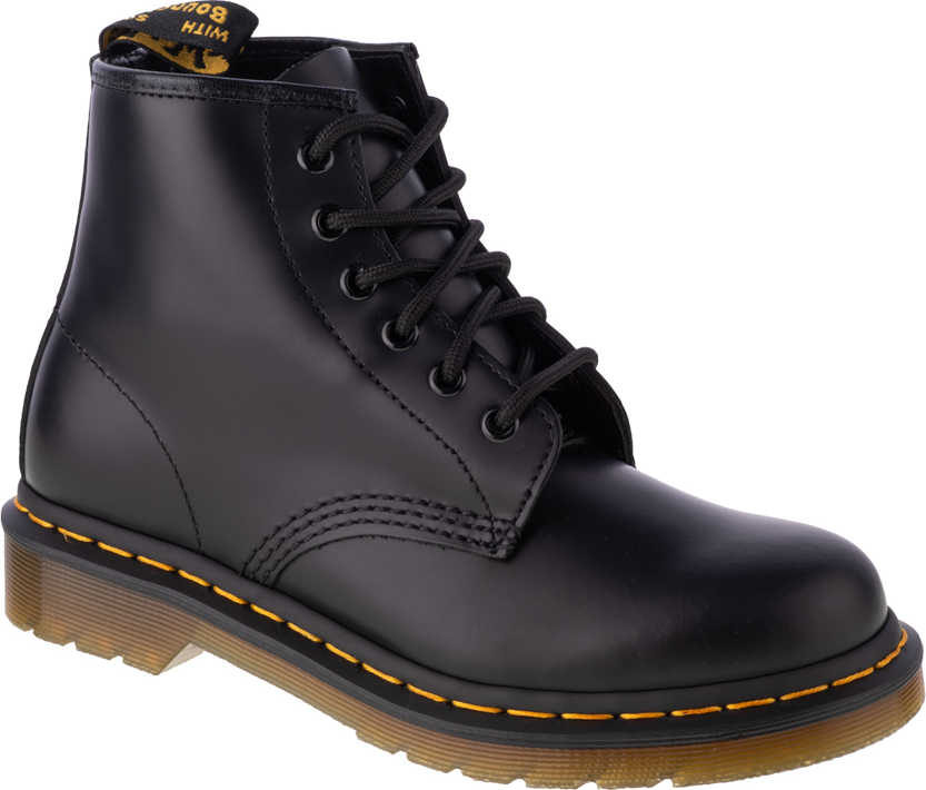 DR. DOC MARTENS 101 YS - Topánky Členkové topánky Kožené čierne 26230001 ORIGINÁL