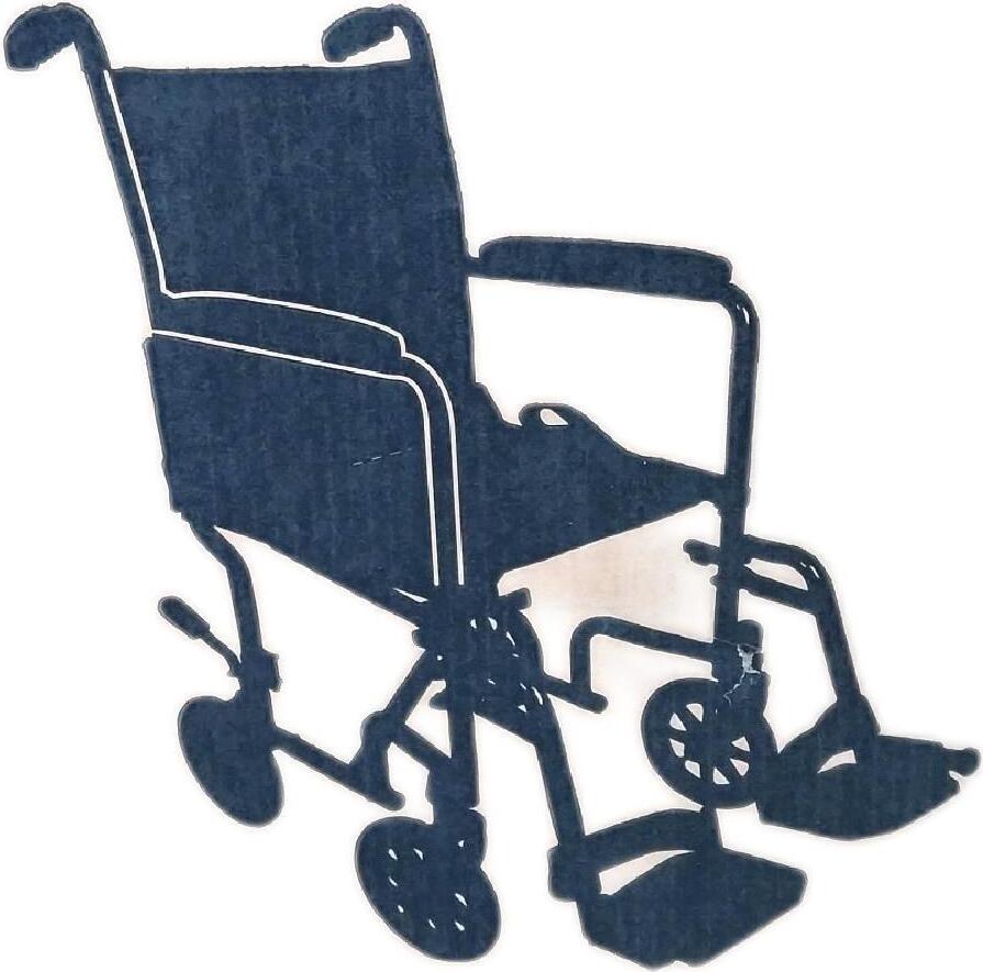 Pepe Jeans PEPE Rollstuhl faltbar Mobilitätshilfen leicht schmal Sitz 38 cm Transportmittel