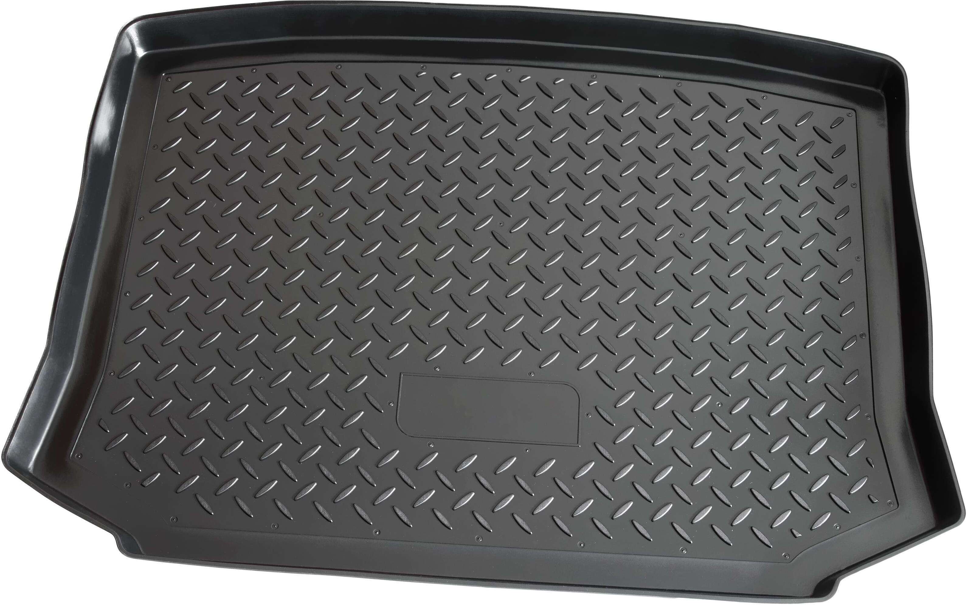 Antirutsch Matte Kunststoff 2008-2017 AZUGA Geriffelte Kofferraumwanne Für Seat Ibiza 6J Schrägheck Hatchback 5-türer 2008 Seat Ibiza 6j Hutablage