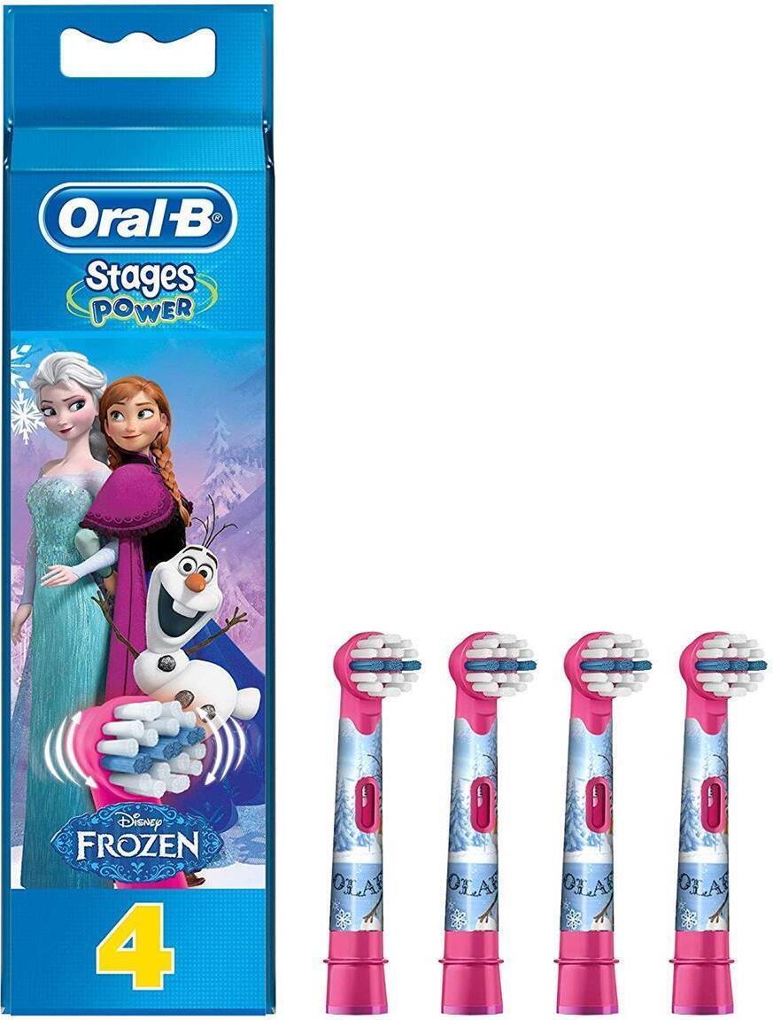 Oral-B Stages Power Ice Queen - Zmrznuté kefky 4ks