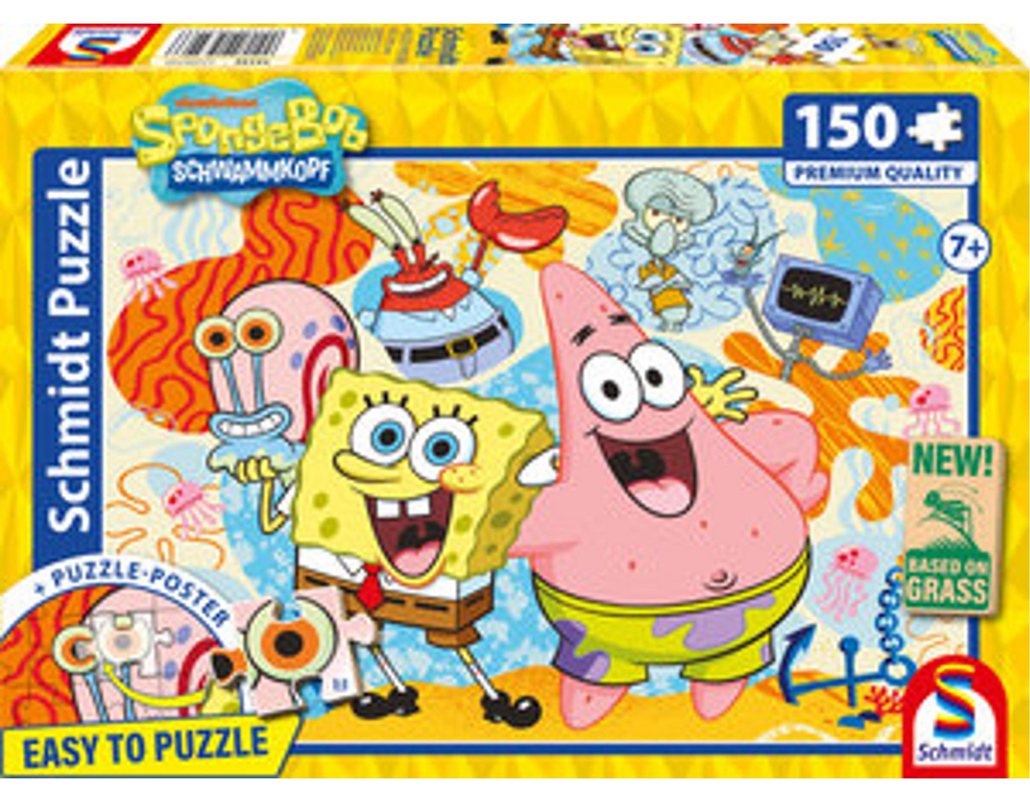 Schmidt Spiele KIPU150T.SpongeBob, Spongebob 1891824