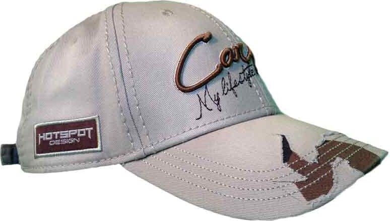 HOTSPOT DESIGN Cap Carper, one size, braun-braun, Für Karpfenfischer, CP-CARP04