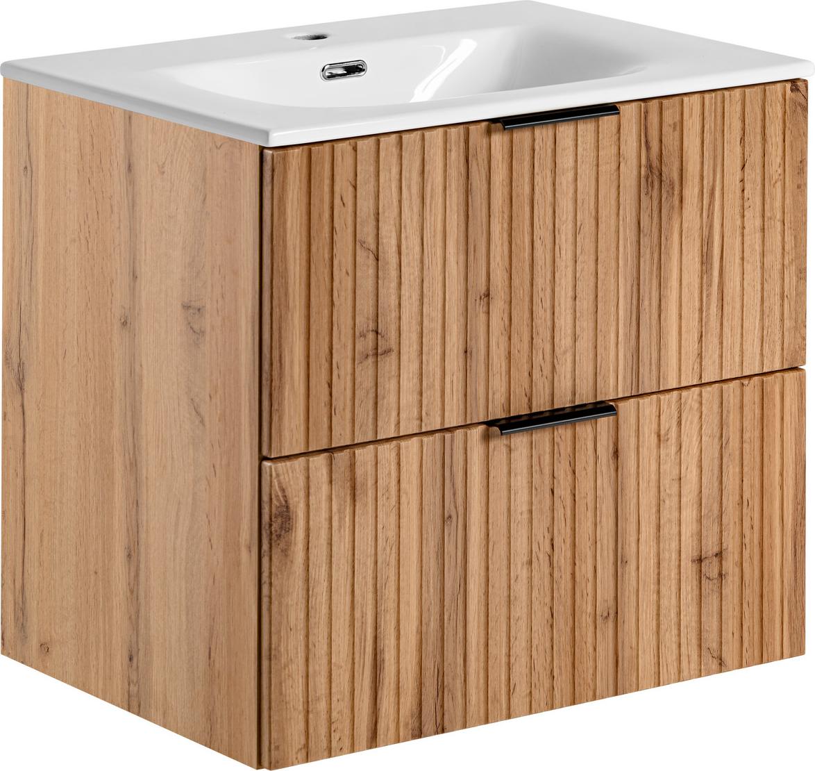 COMAD Badezimmermöbel-Set 60 Cm Mit Keramikwaschbecken COMAD-27669