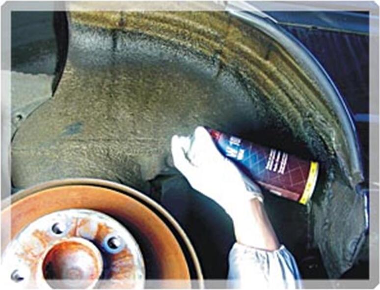 AUTO-PLAST PRODUKT APP W100 Unterbodenschutzspray WAX anthrazit, 500ml 050501