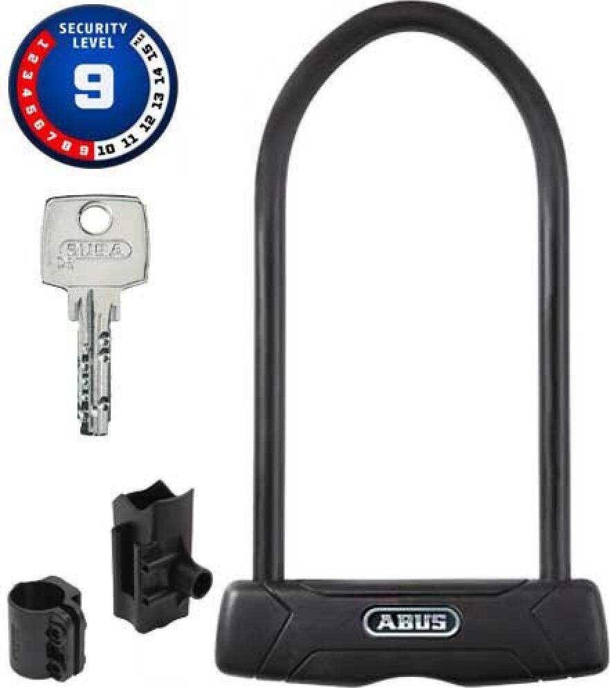 Lucchetto A U ABUS Granit 460 + Supporto - Livello Sicurezza 9, Acciaio Temprato 12mm, Per Bici E Moto - Foto 2