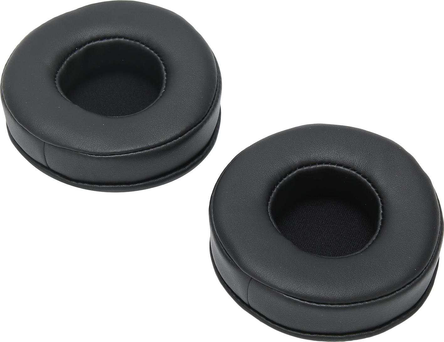 Cocosity Ohrpolster, Universal 80mm Kopfh?rer Kissenhlle, Stereo Headset Pads Ersatz, Aus Schwamm und Kunstleder, Schwarz