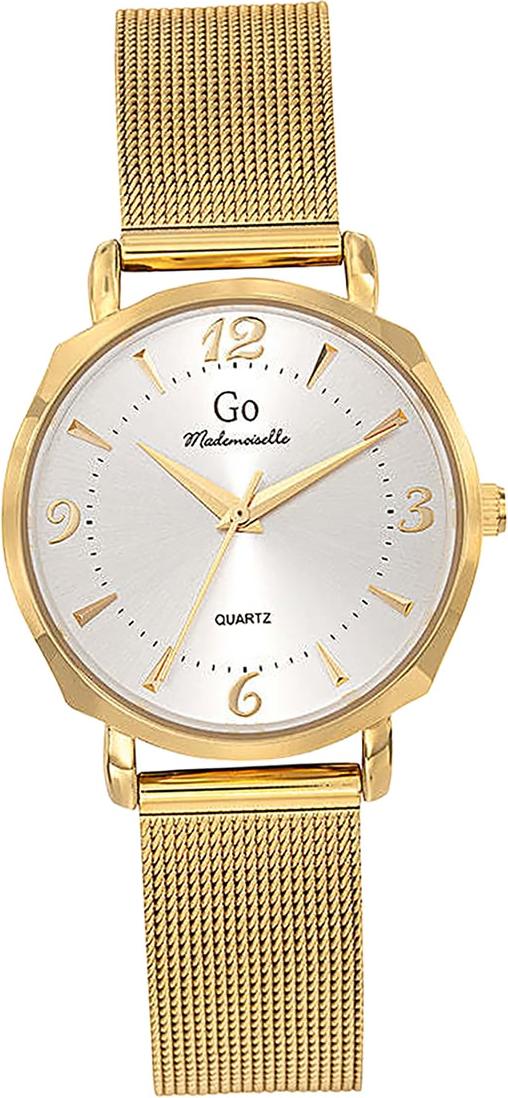 Girl Only dámske náramkové hodinky zlaté analógové Mademoiselle s náramkom z nehrdzavejúcej ocele D2UGO695563