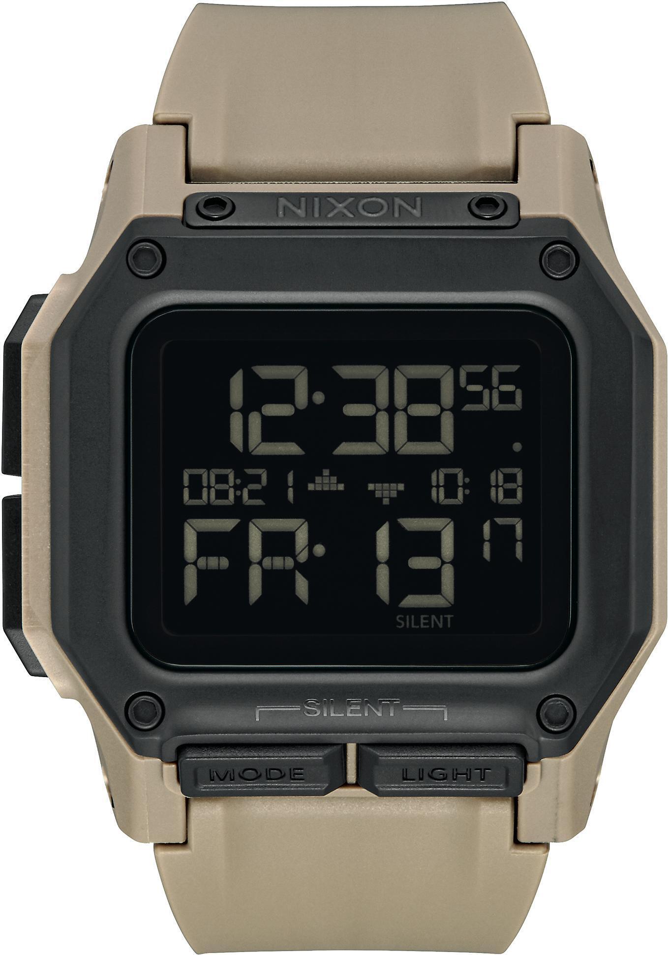 Nixon Regulus Orologio Unisex A1180-2711-00 - Digitale, Cronografo, 3 Allarmi, Impermeabile 100m, LED Regolabile
