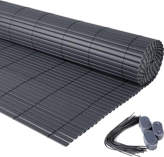 Dripio Balkon-Windschutz – wasserabweisend & robust – Sicht- & Schutzvorkehrungen – anthrazit – 1,2 x 15 m 101699-0