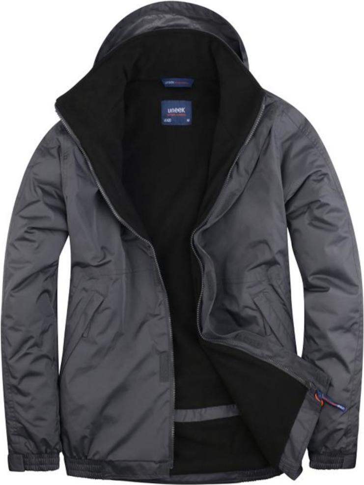 Outdoor Jacke "UC620" Premium - Uneek Deep Grey/Black 2XL