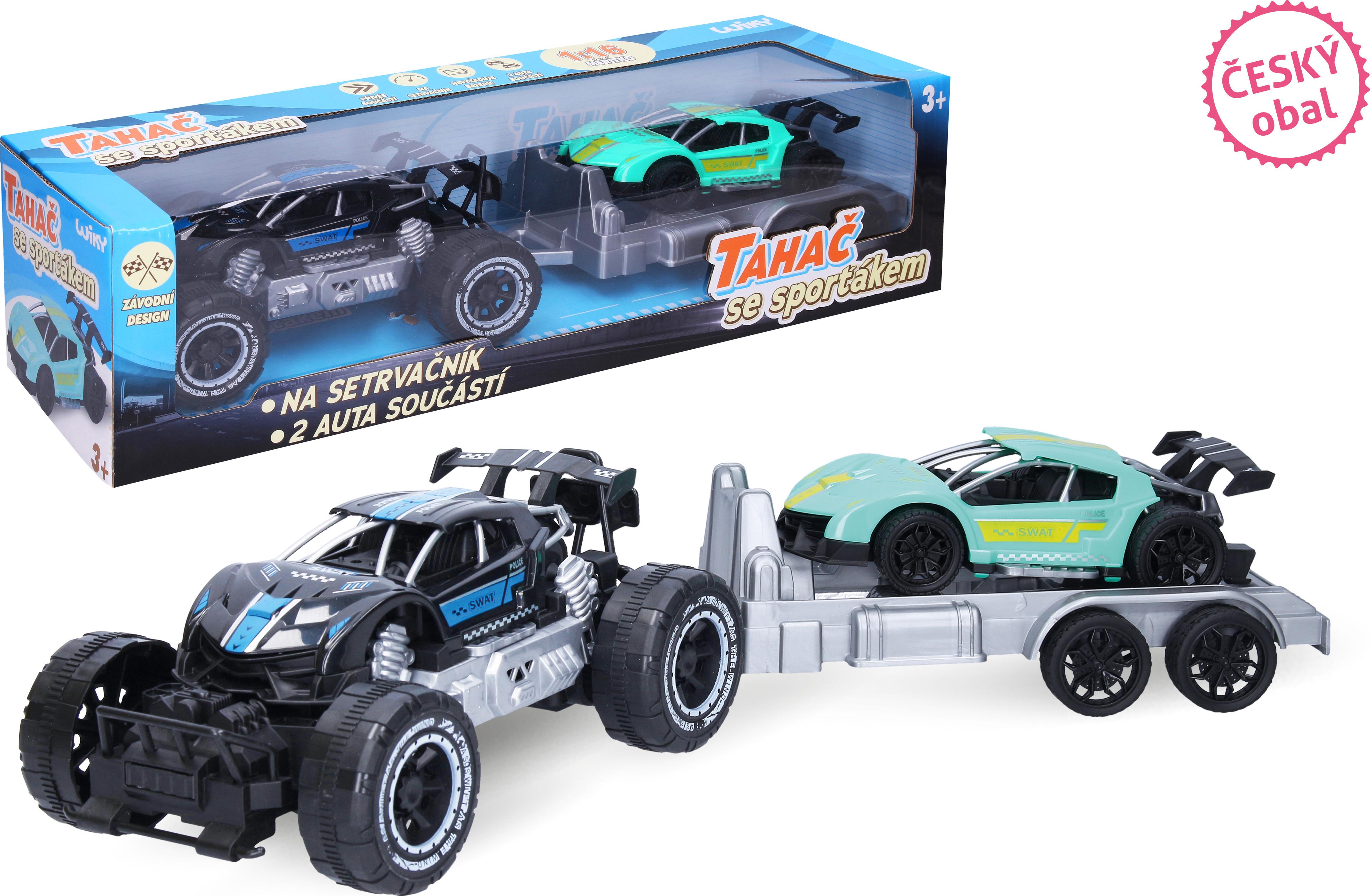 Wiky Sattelzug mit Auto 45 cm CZ