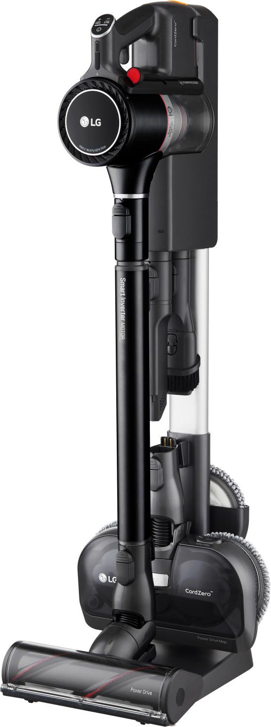 LG A9K-ULTRA1B, Tyčový vysávač, Bezvreckové, Čierna, 0,44 L, Suchý, HEPA