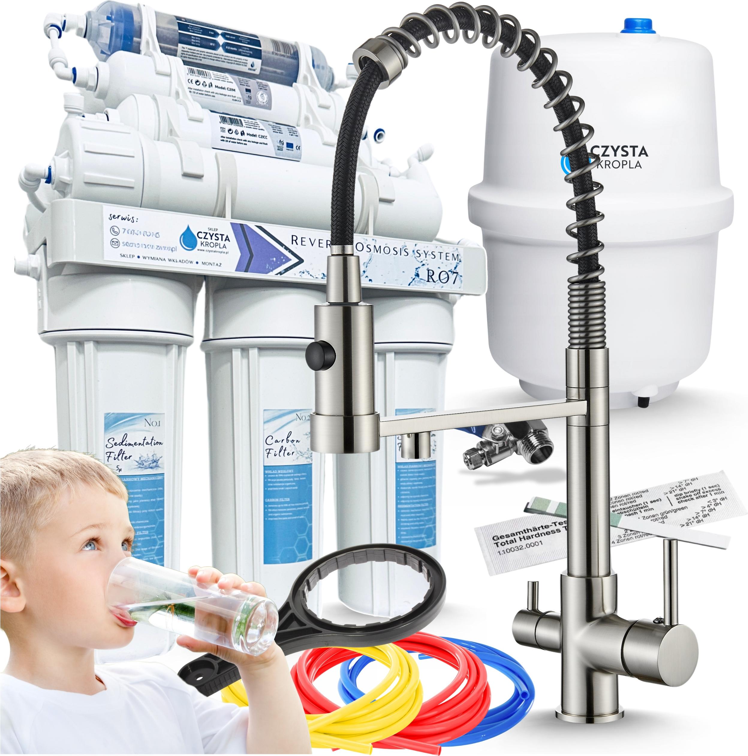 Wasserfilter Ari Ro7 3-Wege Inox