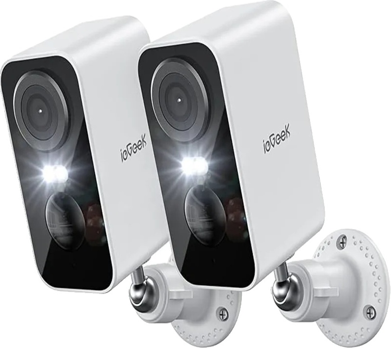 Bezdrôtová monitorovacia kamera WiFi, 1080P HD, farebné nočné videnie, detekcia pohybu AI