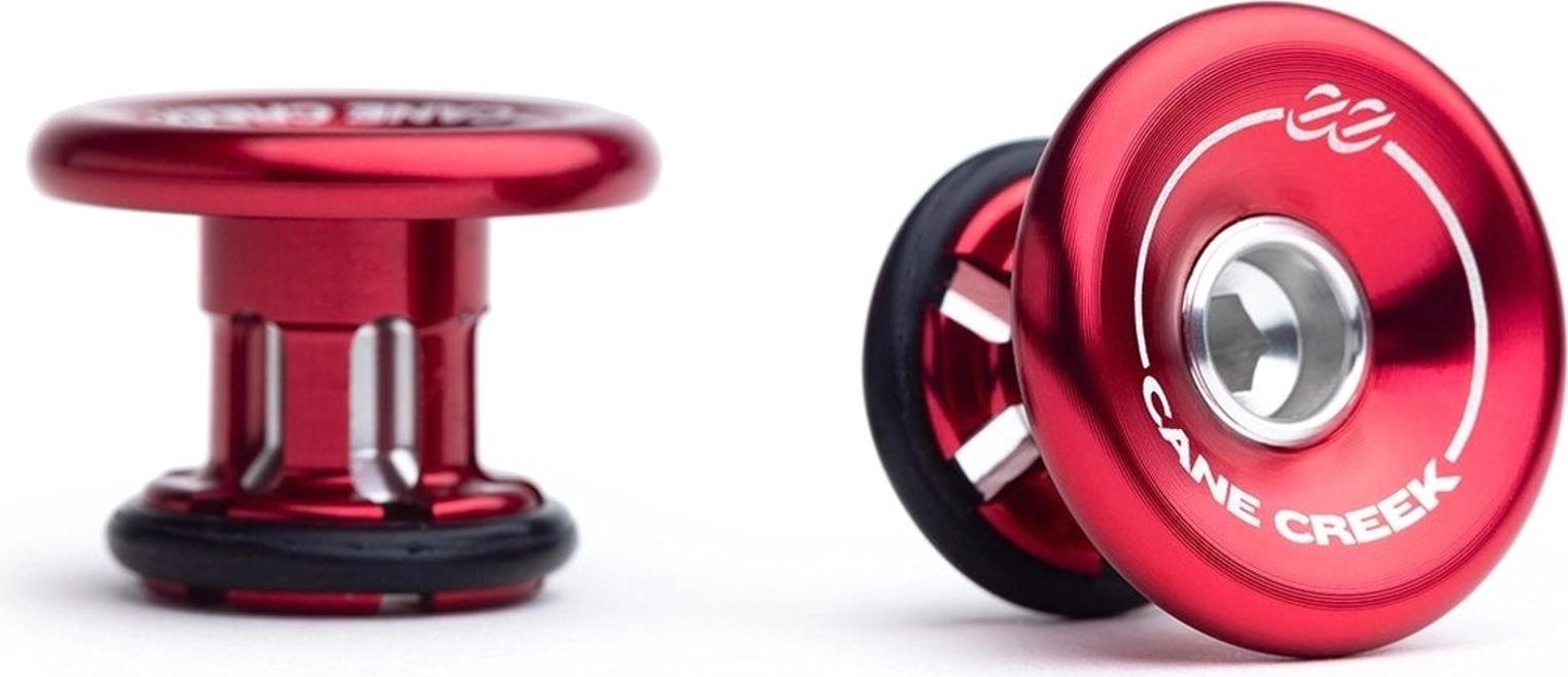 Cane Creek Lenkerendkappen eeBarKeep , rot BAH0007