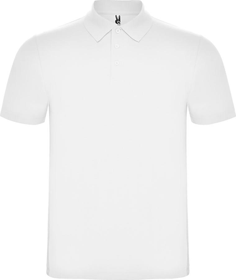 GOR FACTORY Polohemd Austral Weiß Piqué-Stoff Kurzarm T.2XL Breite 63 cm Länge 77 cm
