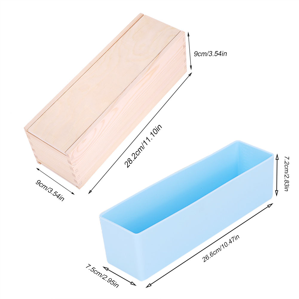 Cocosity Seifenform, Backform, Toastform, DIY Seifenform, Seifenform aus Holz