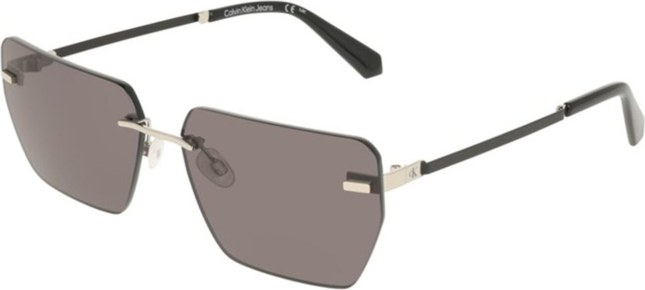 Calvin Klein Herren Sonnenbrille Silber CKJ25207S_AG043