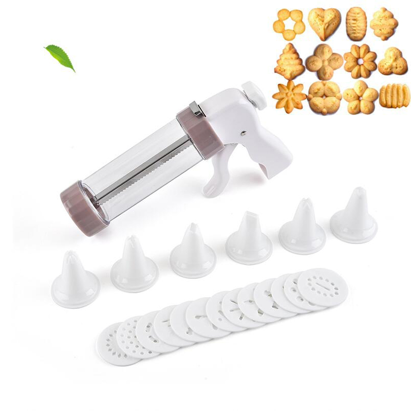 Jormftte Kekspresse, Kekspresse, Edelstahl Gebäckpresse, Gebäckpresse für Kuchen und Kekse, Gebäckpresse Kuchen Dekorieren Werkzeuge RLHT-YNZX-230614-2207