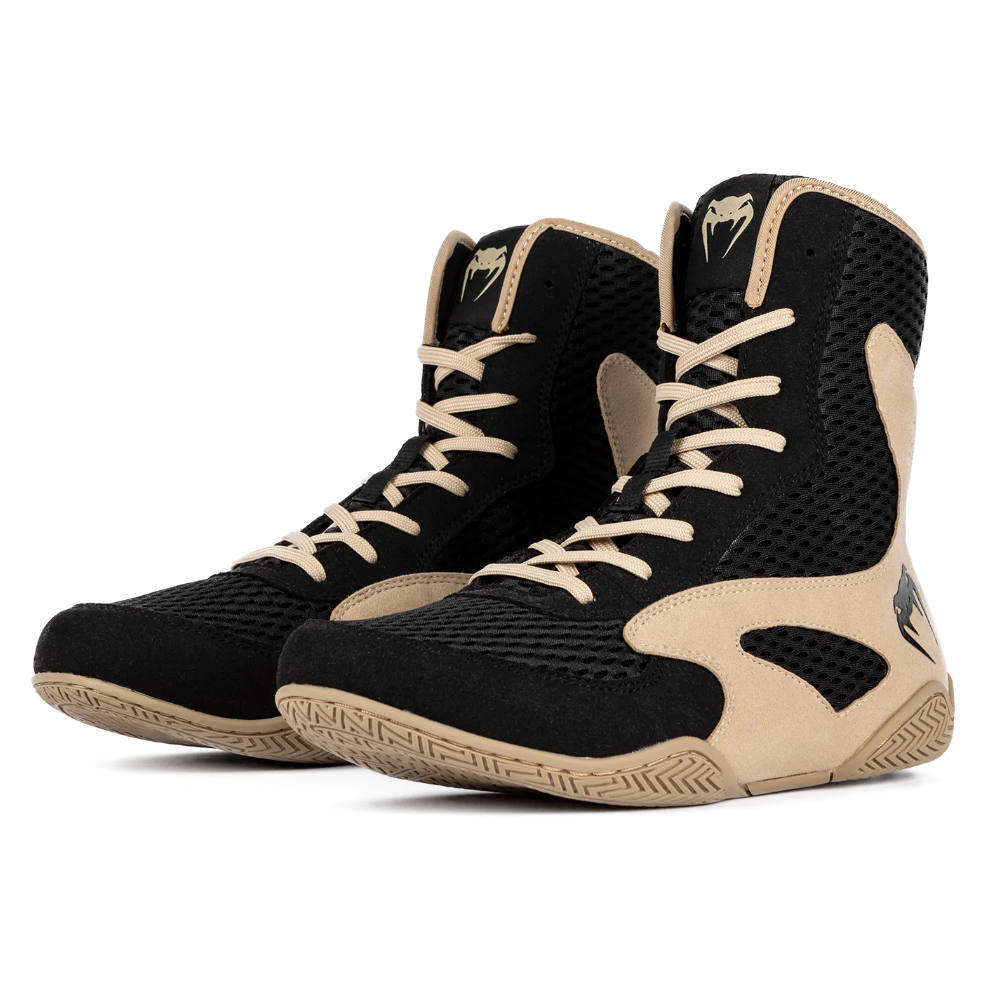 Venum Contender Boxstiefel Boxschuhe Schwarz Sand Schuhgre EU 42.5 V--ENUM-04958-129-9.5