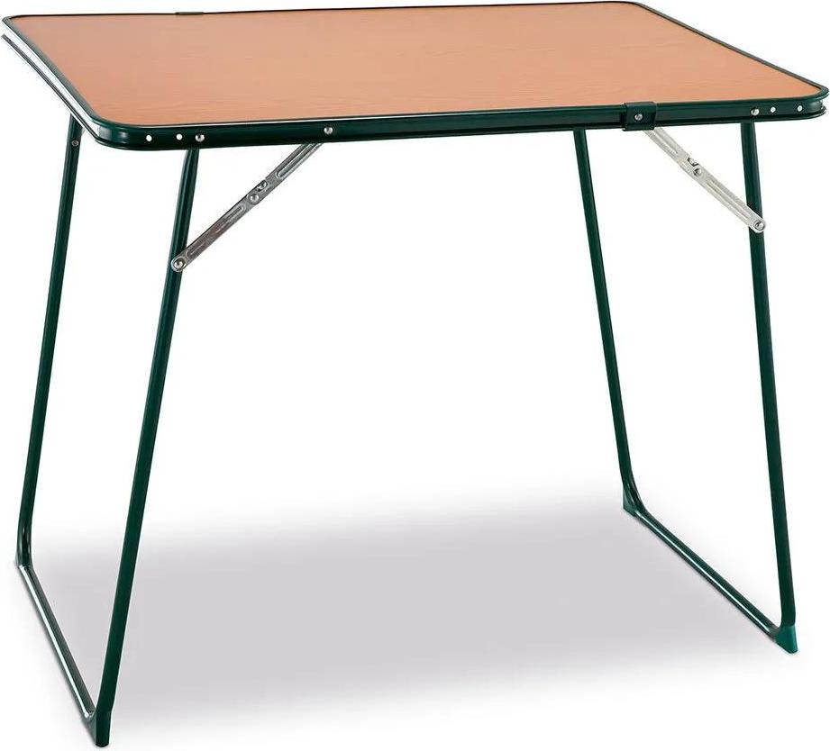 Viacúčelový skladací stôl na záhradu alebo na pláž Solenny skladací stôl vrchná doska Durolac vysoko intenzívne drevo 80 × 60 cm pre 2-4 osoby Farba drevo a zelená