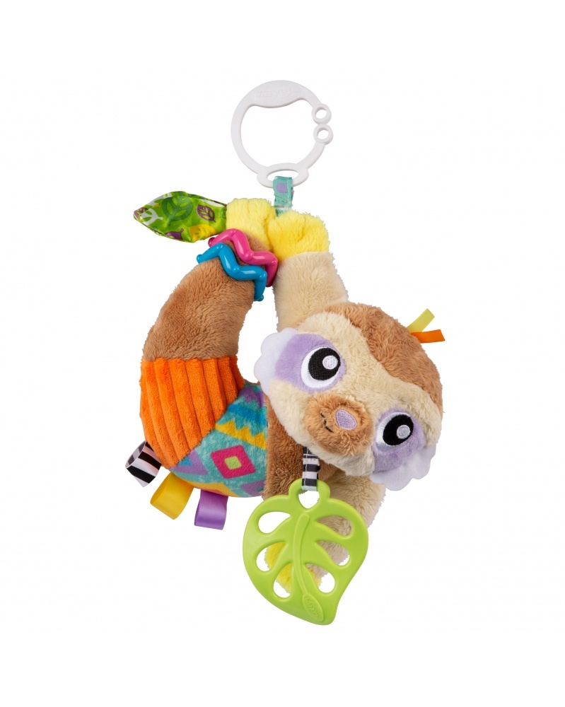 Playgro Sensory Friend Faultier - Babyspielzeug - Motorik - Babysensorik - Babyrassel - Babymotorik - Kinderspielzeug - farbig 1467267500