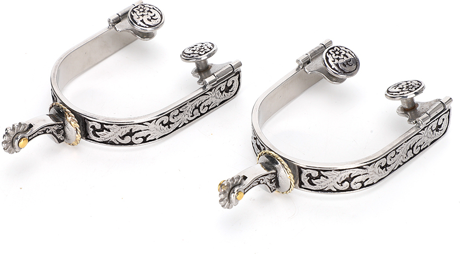 Cocosity Pferd Sporen,Edelstahl Pferd Sporen,Stiefel Sporen,Pferd Stiefel Sporen,Sporen Dekoration