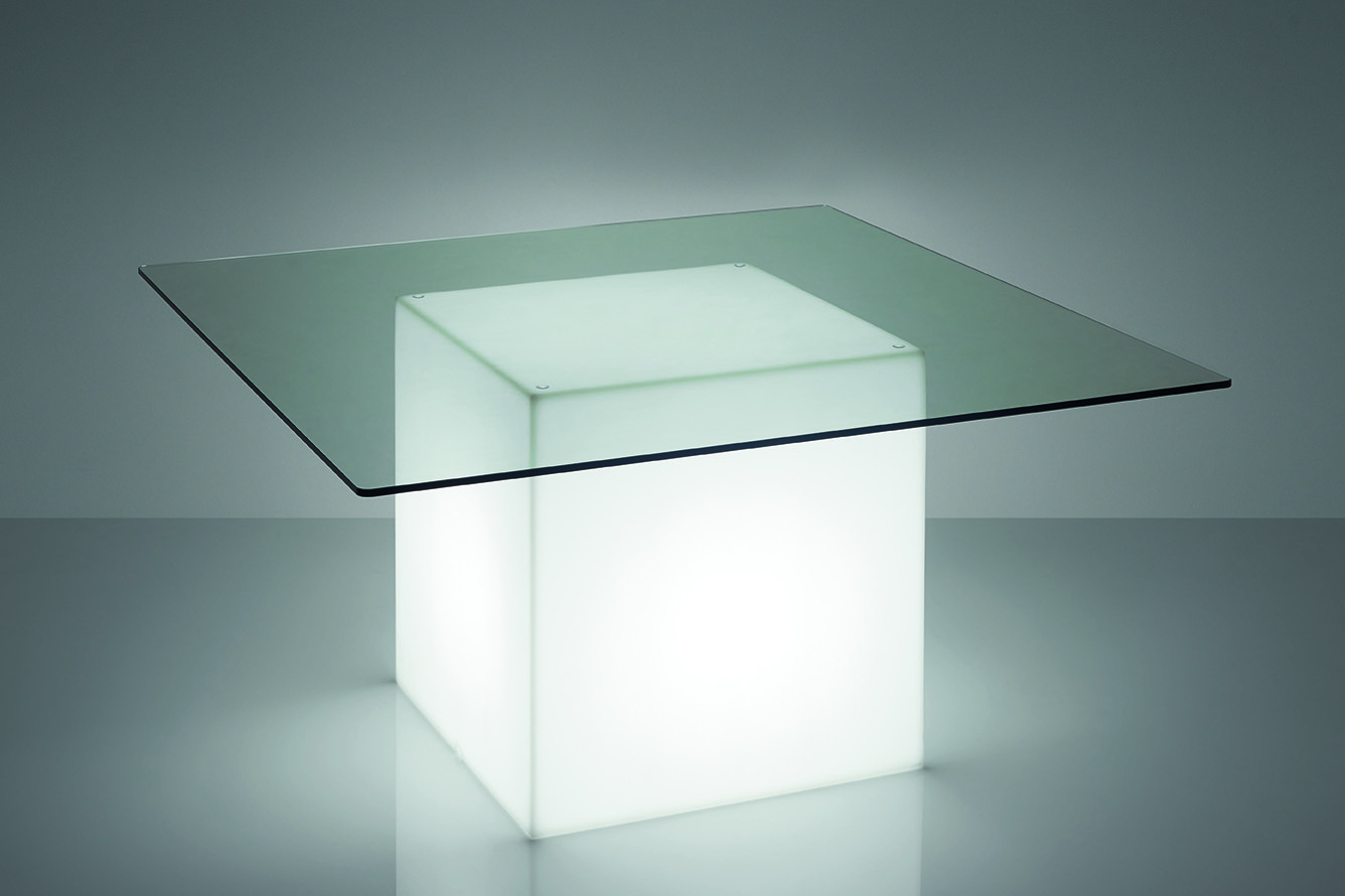 Slide Design Tisch Square - Light White Farben: Light White SD SQR075A