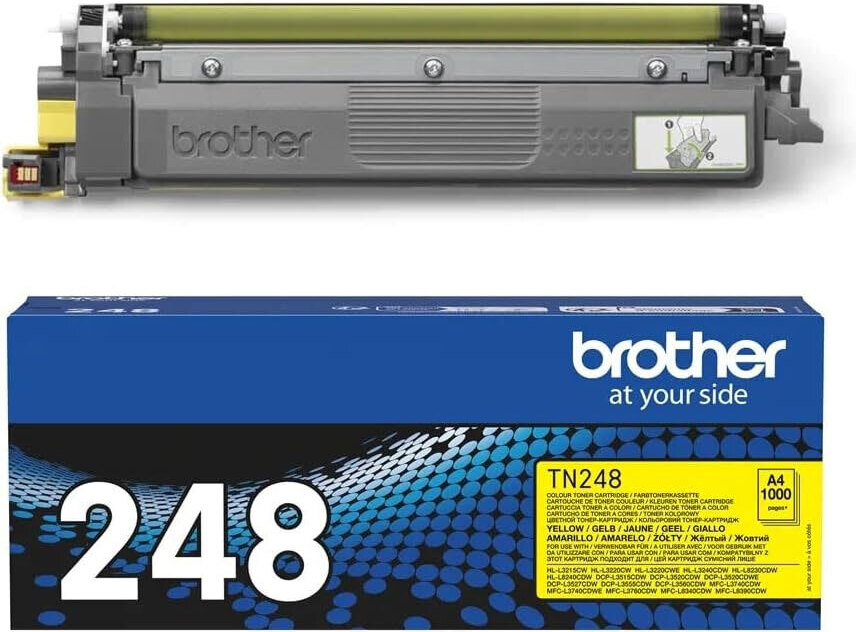 Tonerová kazeta Brother TN-248Y 1 ks originálna žltá