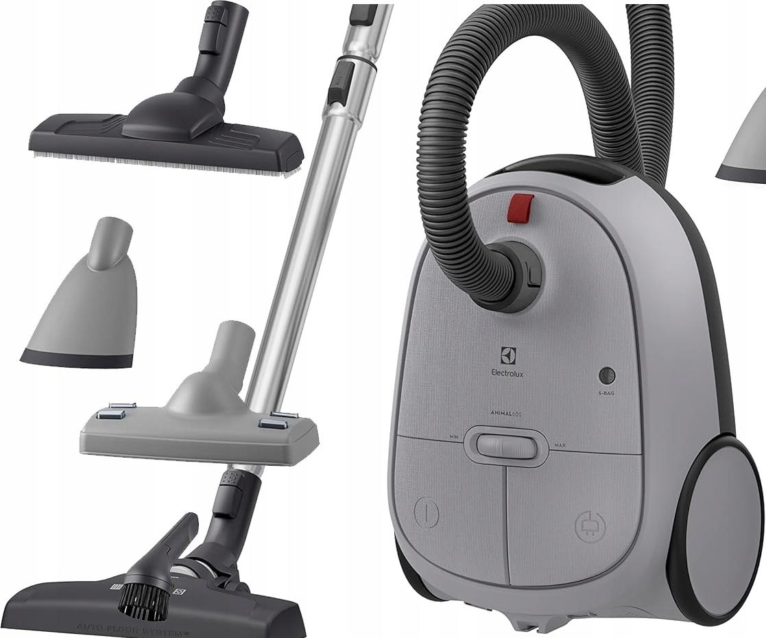 Vysávač Pre Domáce Zvieratá Electrolux 600 S Turbo Kefou A Reguláciou Výkonu, S-Bag