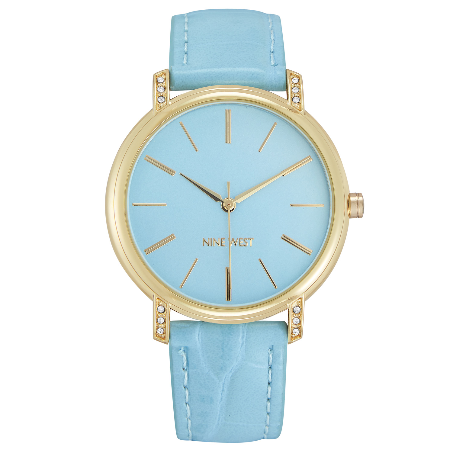 Nine West Hodinky NW/2492LBLB Dámske zlaté