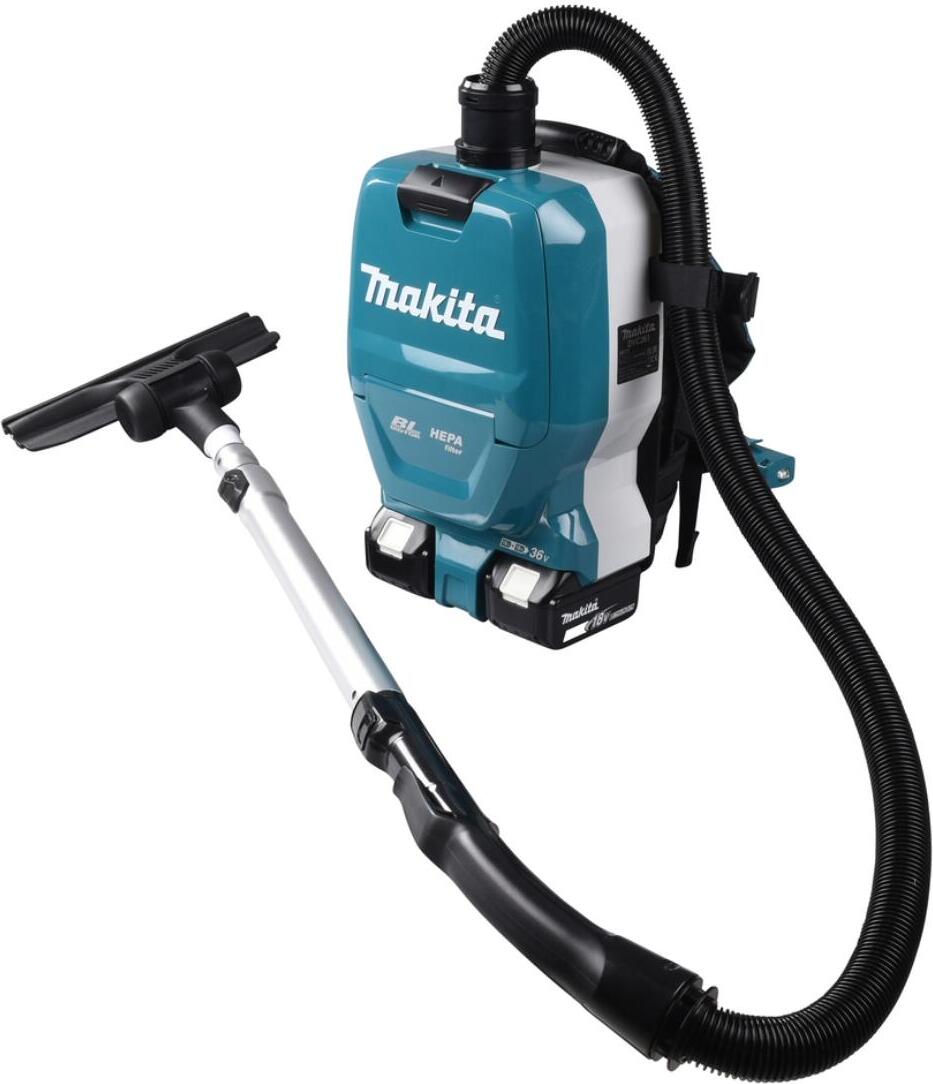 Makita DVC261ZX4, Cylindrový vysávač, Suché a mokré, Bezvreckové, 2 L, HEPA, Filtrovanie