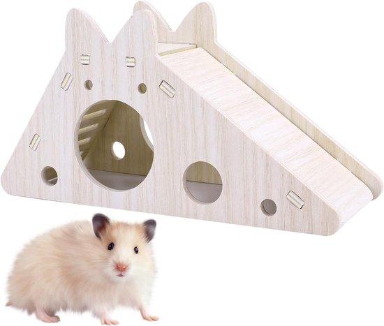 OEM Hamsterhuis mit Leiter und Rutschbahn - Rattenversteck und kleines Tier Spielzeug 2026