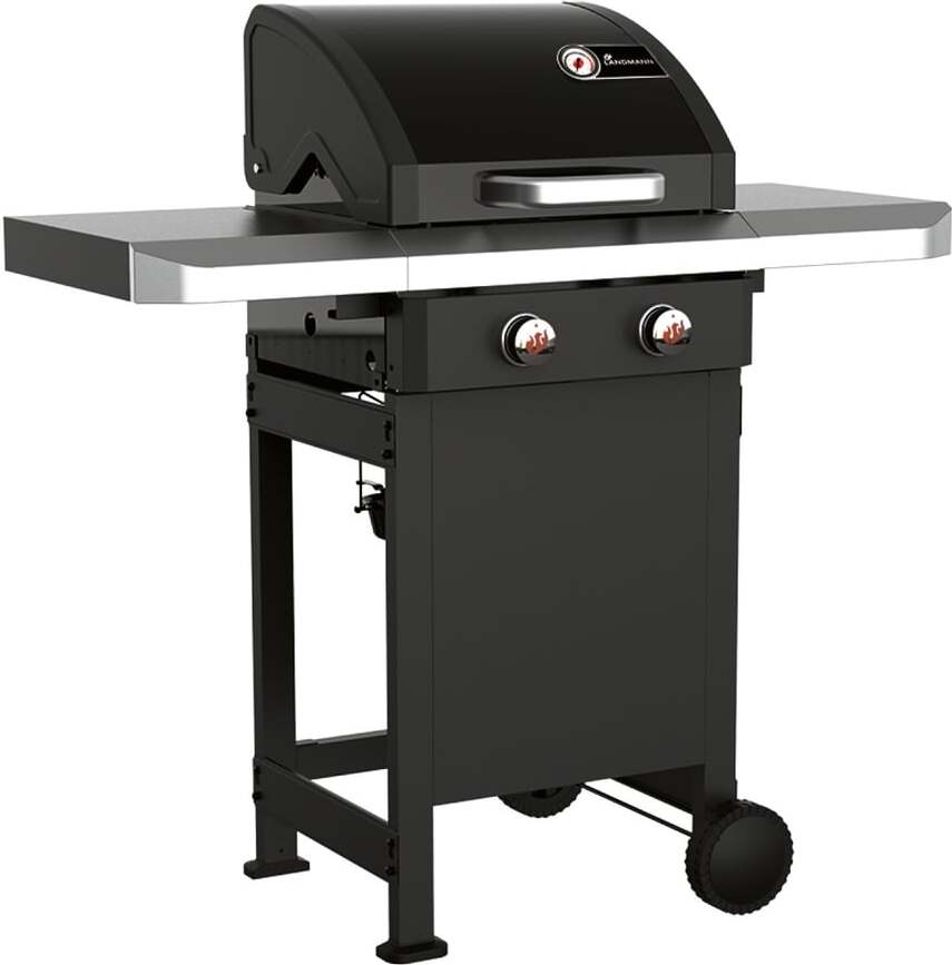 Plynový gril LANDMANN Rexon 2.0 DE 135cm čierny 22146 GR Smaltovaná liatina