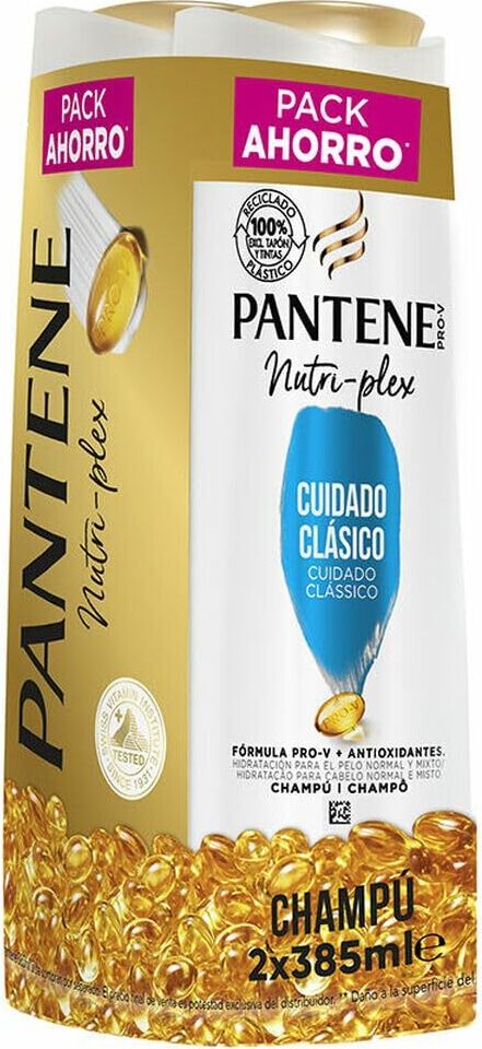 Pantene Classic Pflege Shampoo Charge 2 X 385ml