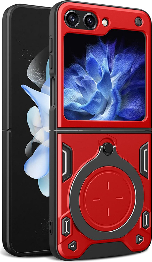 Techsuit CamGuard Pro zadný kryt pre Samsung Galaxy Z Flip 6 - červený