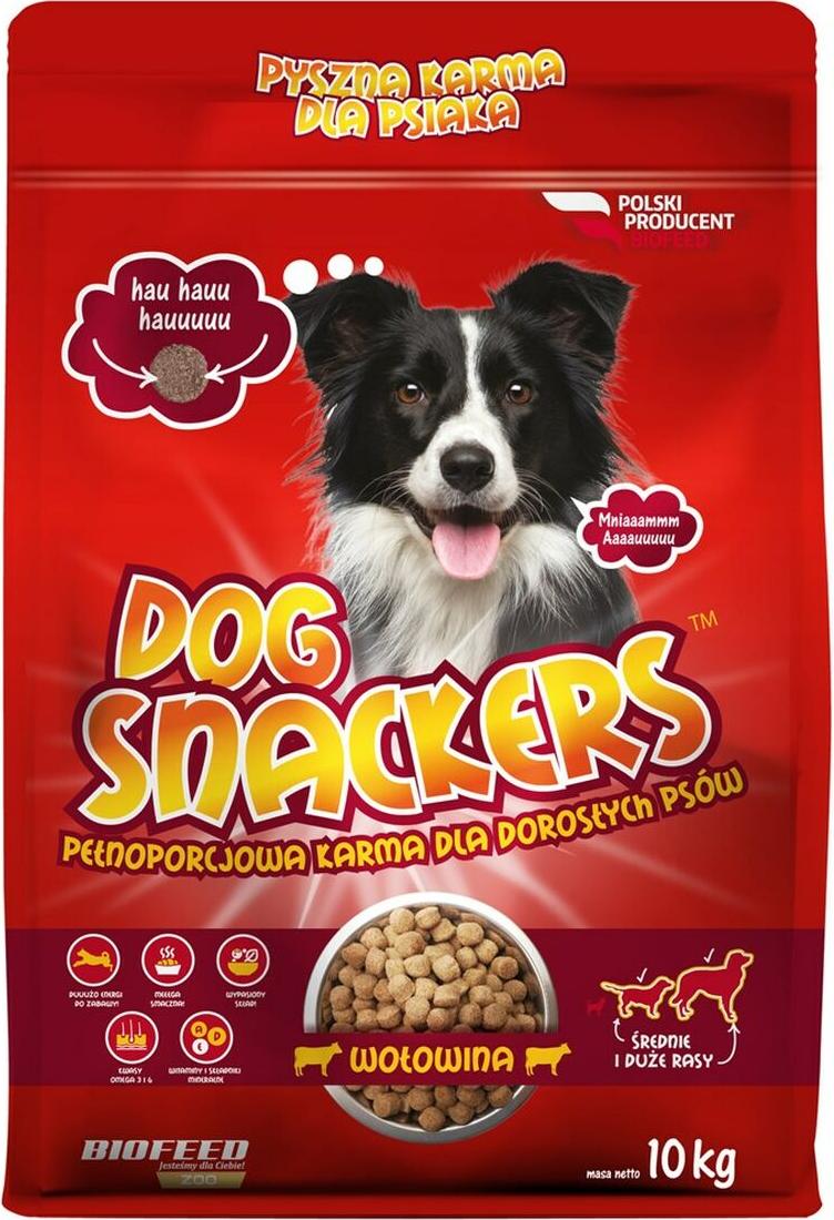 BIOFEED Hundesnacks Adult Rind 10kg Dog Snackers Adult medium & large Beef