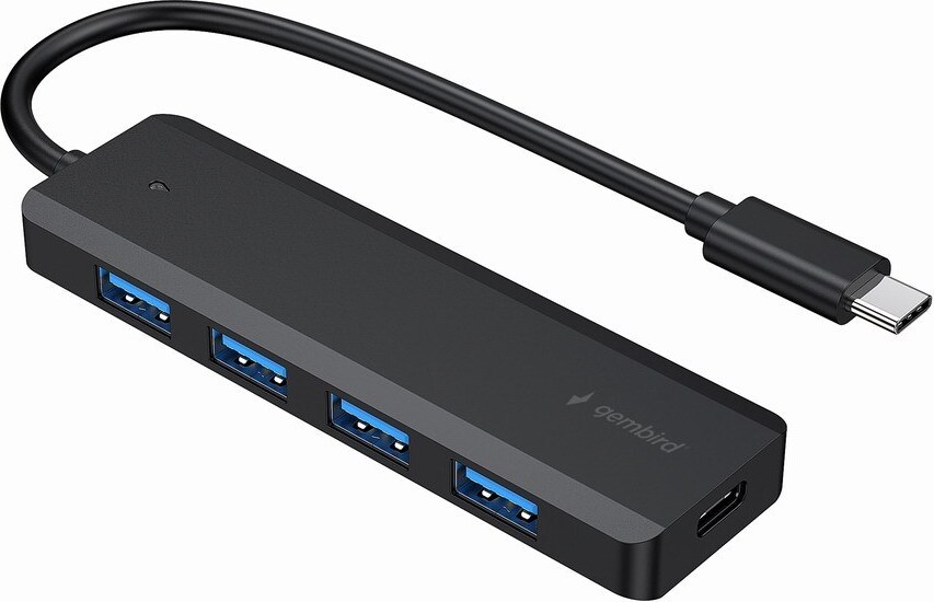 Gembird UHB-CM-U3P4P-01 4-portový rozbočovač USB 3.1 (Gen 1) Type-C