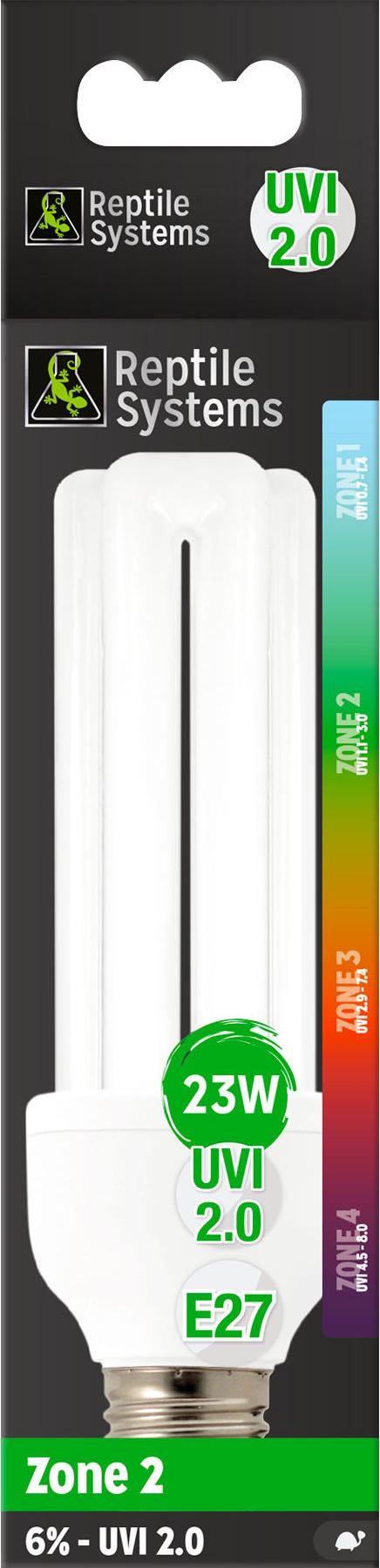 Reptile Systems - Reptile Lamp Pro, E27 Kompaktlampe - 6% UVB, 23W 117000