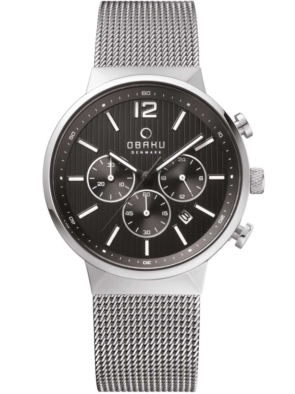 Obaku Uhr Herren Armbanduhr V180GCCBMC Edelstahlband
