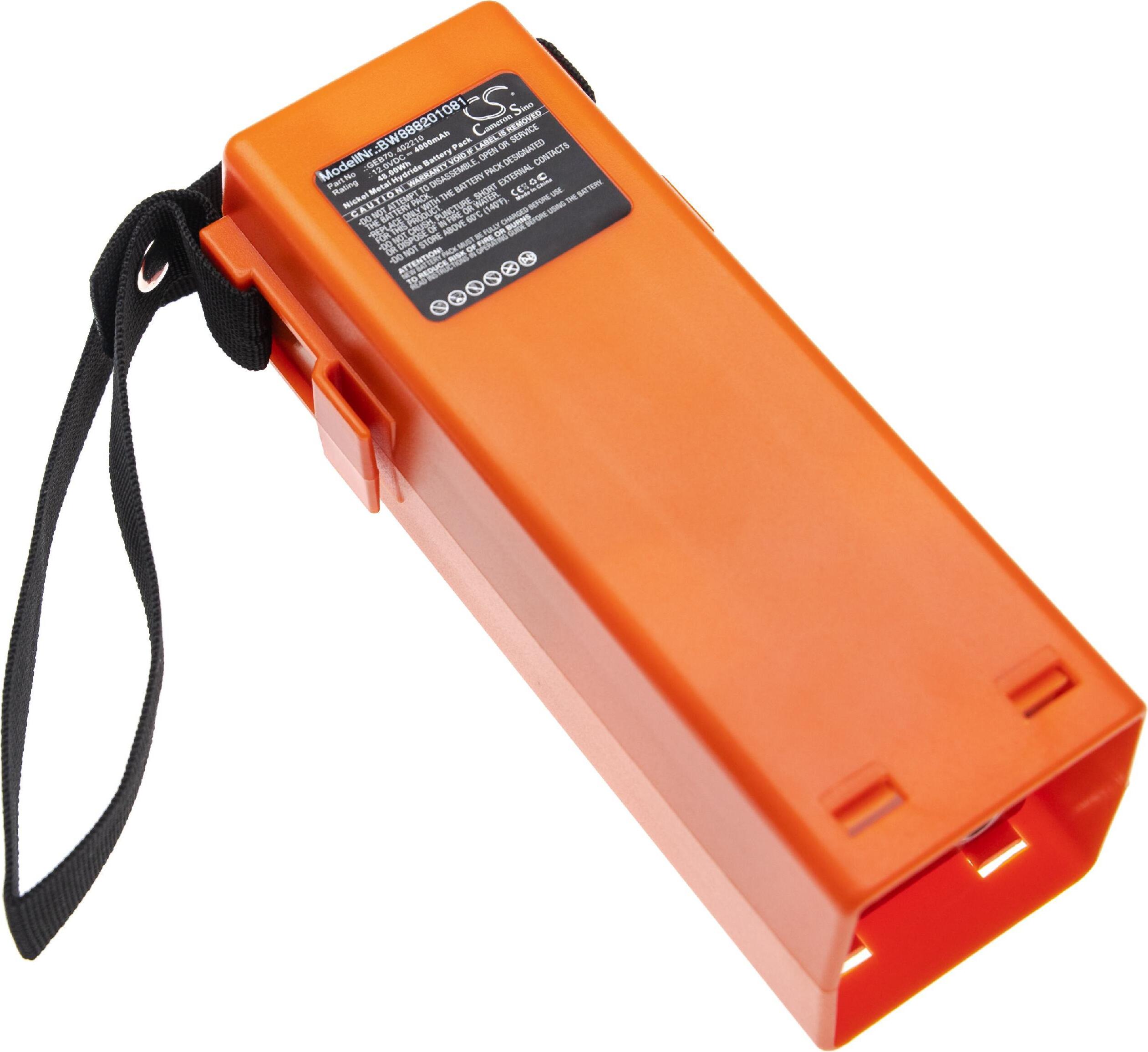 vhbw Akku kompatibel mit Leica DNA Digital Level, TPS100, TCA1800 Totalstation, TCA1800, TC2003 Totalstation, TC2003 Messgerät (4000 mAh, 12 V, NiMH)