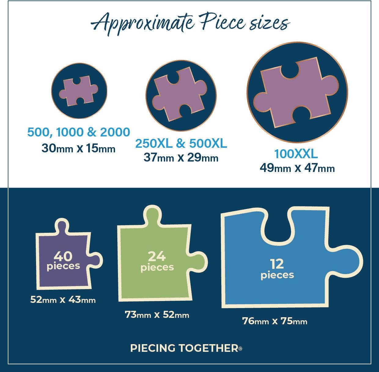 GIBSONS Puzzle Die Kunstdatei: Nocturnal Village 1000 dlks