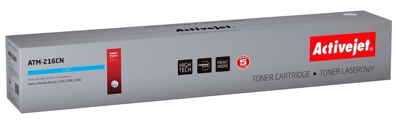 Activejet ATM-216CN, 26000 strany, 0 strany, Azúrová, 1 kusov