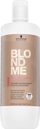 Schwarzkopf Professional BlondMe All Blondes Light Shampoo vyživujúci šampón pre blond vlasy 1000 ml