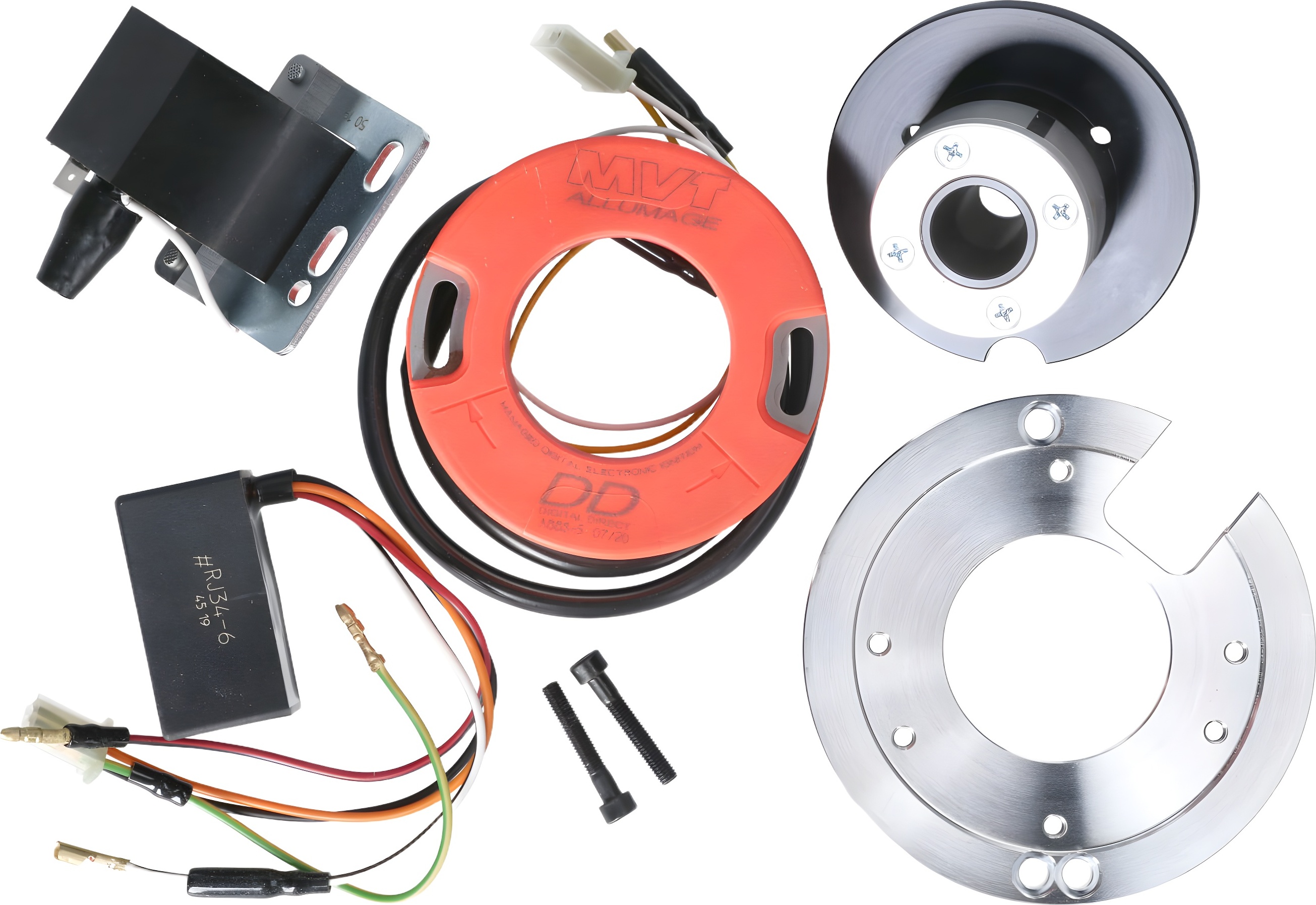 Innenrotor Zündung MVT Digital Direct 60W für Minarelli Motoren bis 2003 MVT-DD06
