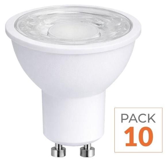 Silamp 10er-Pack – LED-Glühbirne GU10 9,5 W – Tageslichtweiß 4000 K – 5500 K PACK-1971_CW