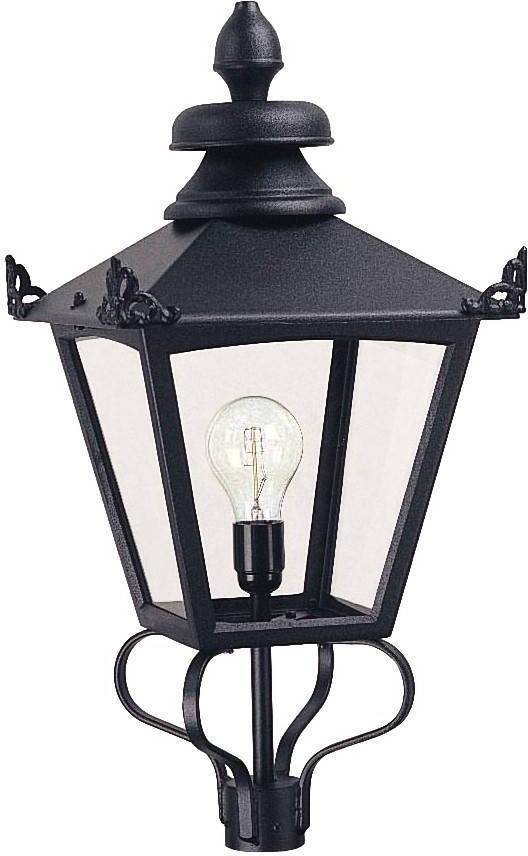 Elstead Lighting Elstead Grampian Außen-Stehleuchte E27 68cm Schwarz, UK GL1-BLACK