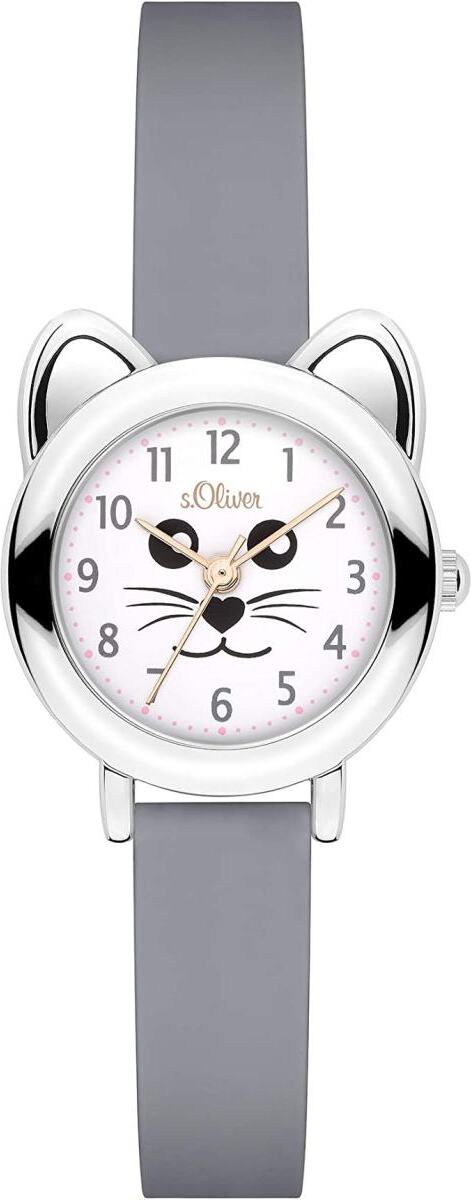 s.Oliver Uhr Kinder-Armbanduhr Kids Mädchen SO-4319-PQ
